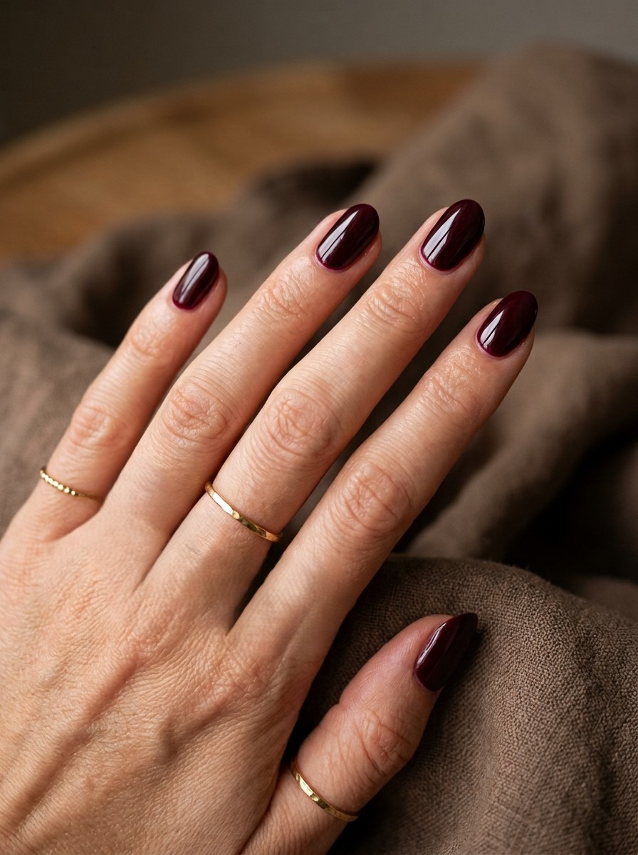 Burgundy Witchy Nails als Witchy Nails Inspiration 2026